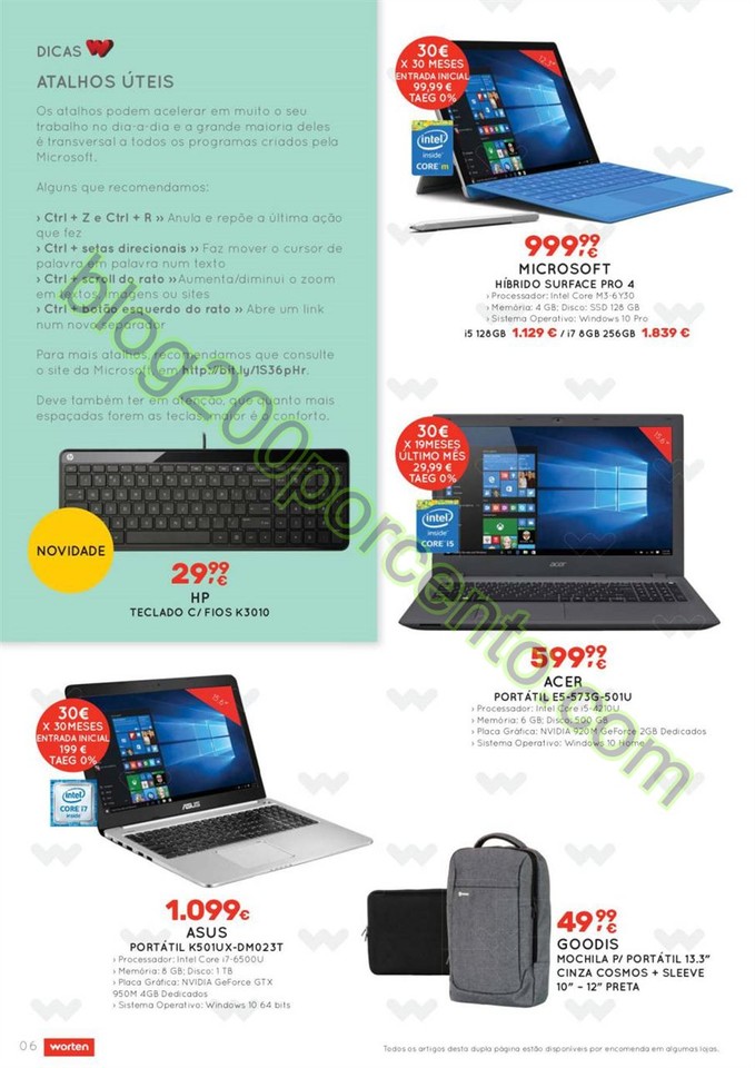 Novo Folheto WORTEN 360 Promoções de 18 fevereir