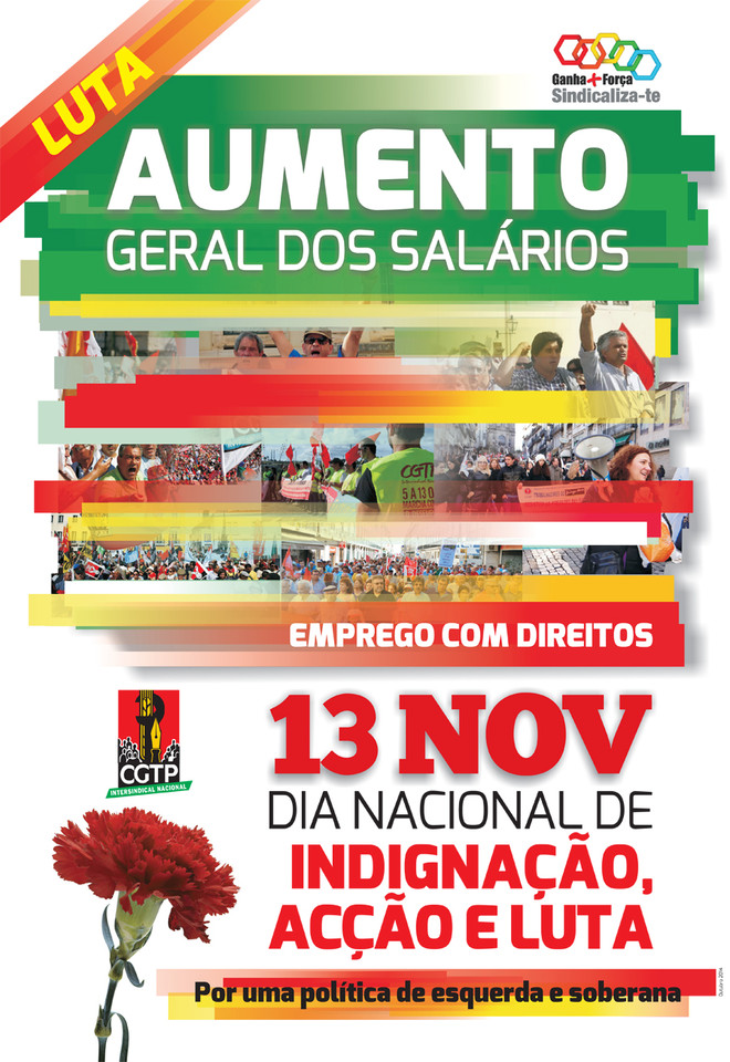 cartaz CGTP 13 Nov 2014