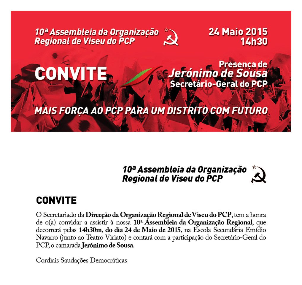 Convite X Assembleia