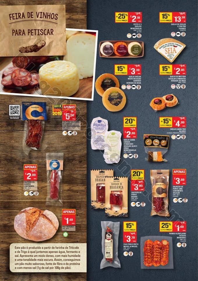 feira dos vinhos continente 19 setembro a 14 outub