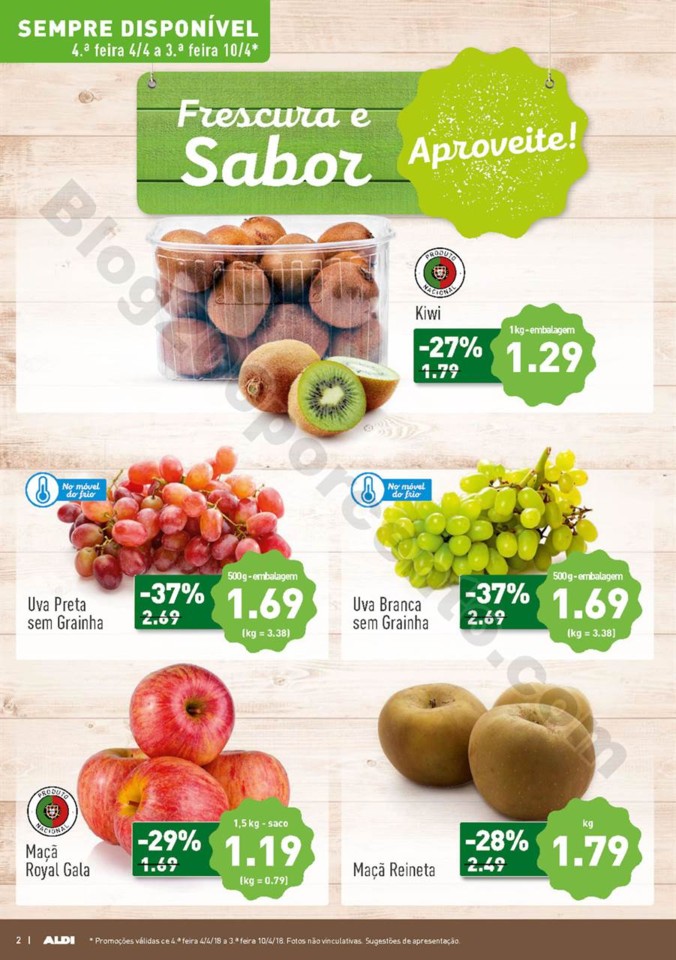 Antevisão Folheto ALDI Promoçõesa partir de 4 a