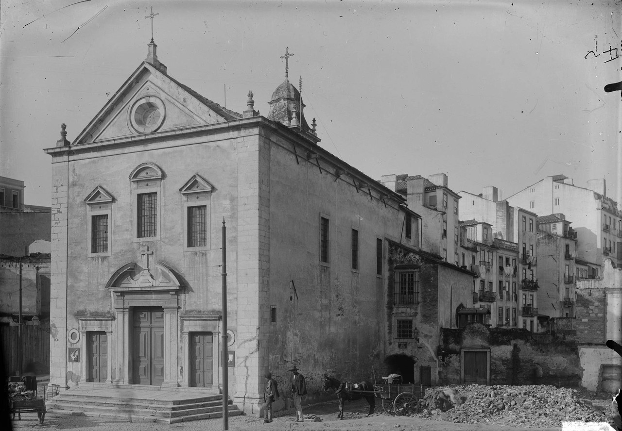 Antiga Igreja dos Anjos e antigo local do Regueir