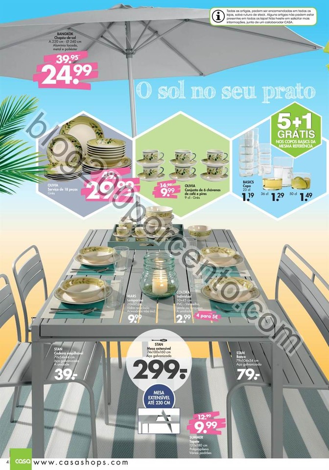 Antevisão Folheto CASA Promoções de 4 a 31 julh