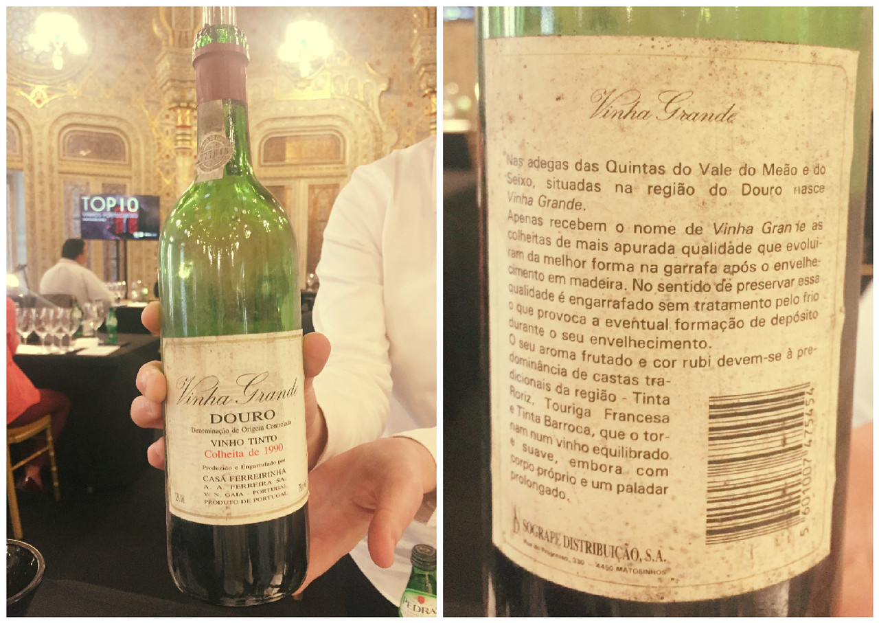 Prova vertical Casa Ferreirinha Vinha Grande ...1990