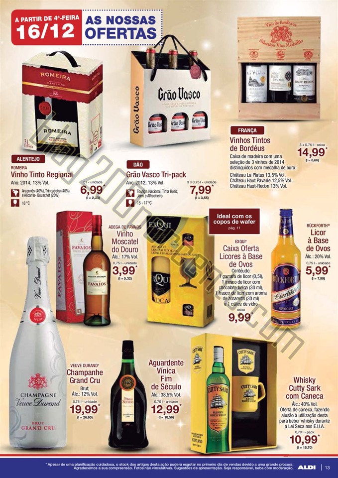 Antevisão folheto ALDI Promoções a partir de 16