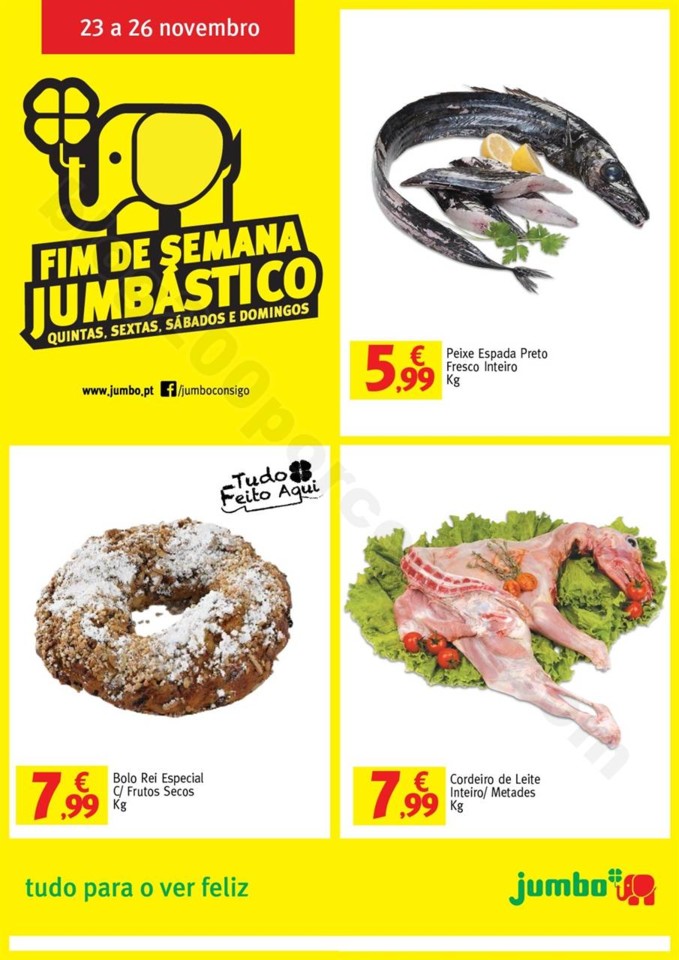 Antevisão Folheto JUMBO Fim de semana promoções