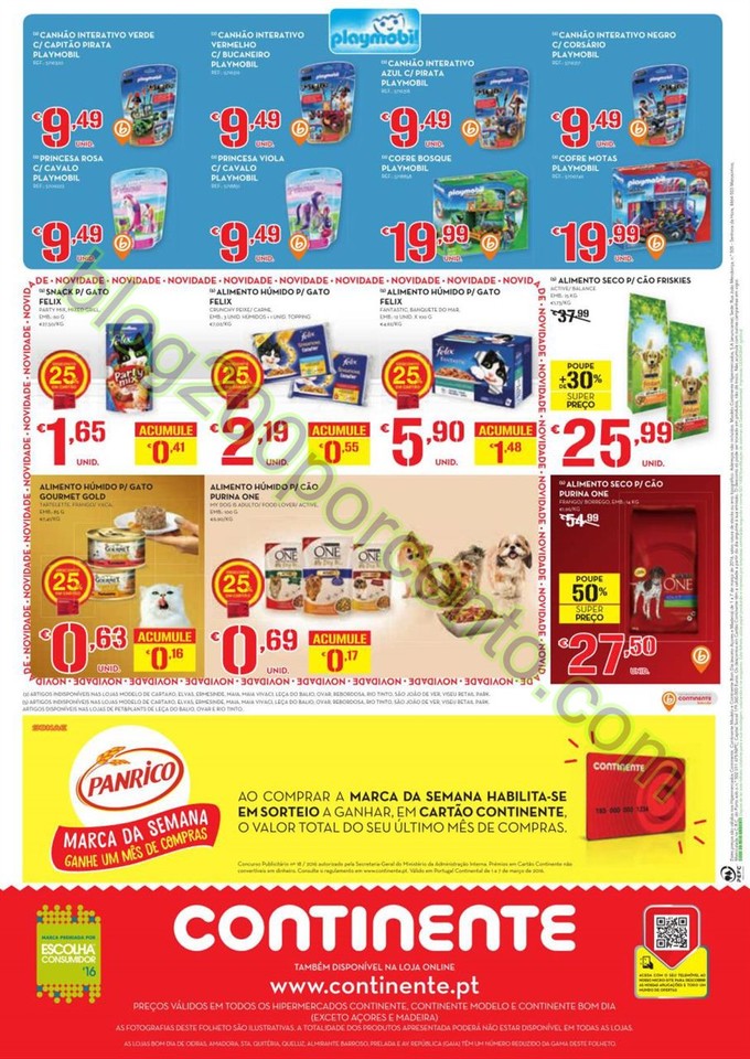 Antevisão Folheto CONTINENTE Promoções de 1 a 7