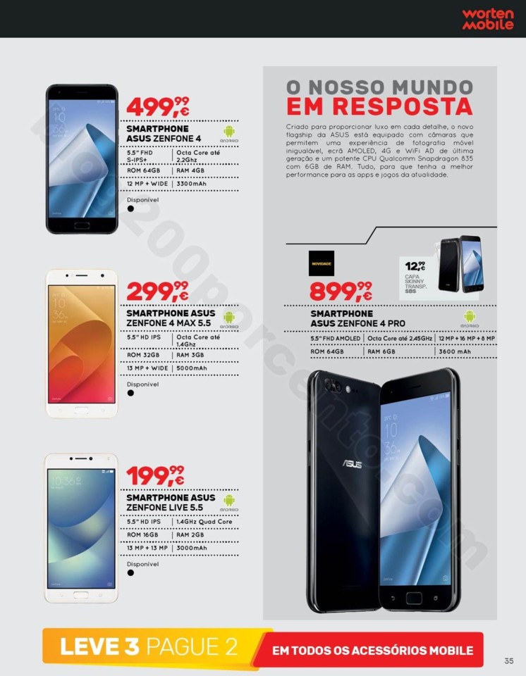 Antevisão Folheto WORTEN Mobile Promoções de 12