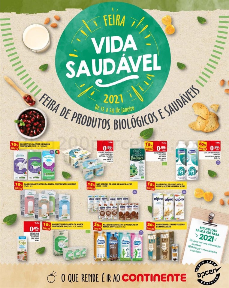 Antevisão folheto CONTINENTE Promoções de 12 a 