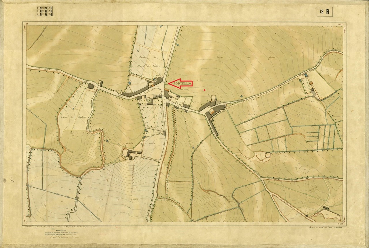 Planta Topográfica de Lisboa 12 R, 1906, de Alber