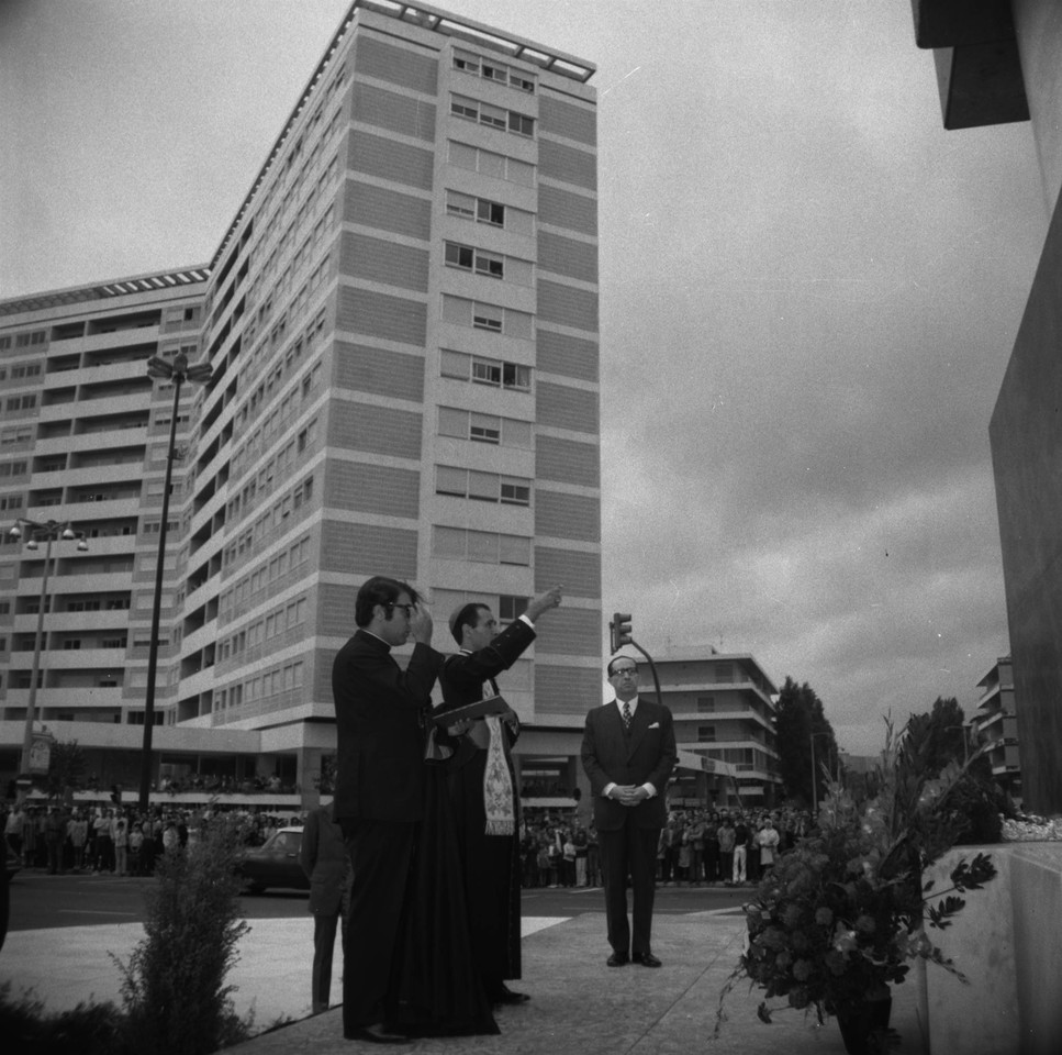 Inauguração do monumento a Santo António, escul