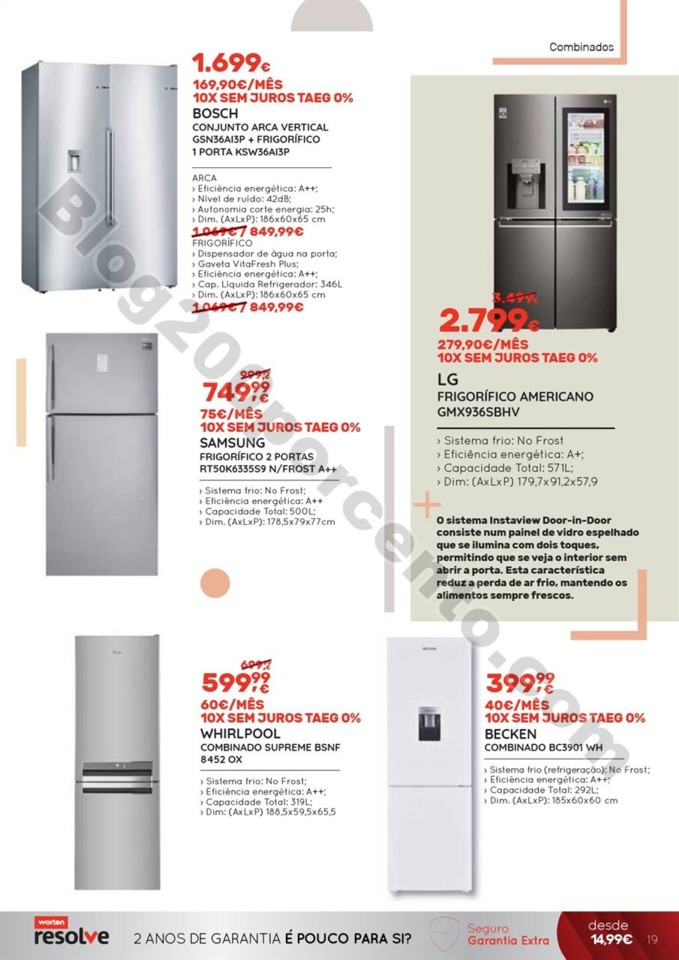 Antevisão Folheto WORTEN cozinhas promoções de 