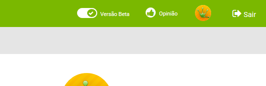 Interrutor para voltar à versão atual Interrutor para voltar à versão atual