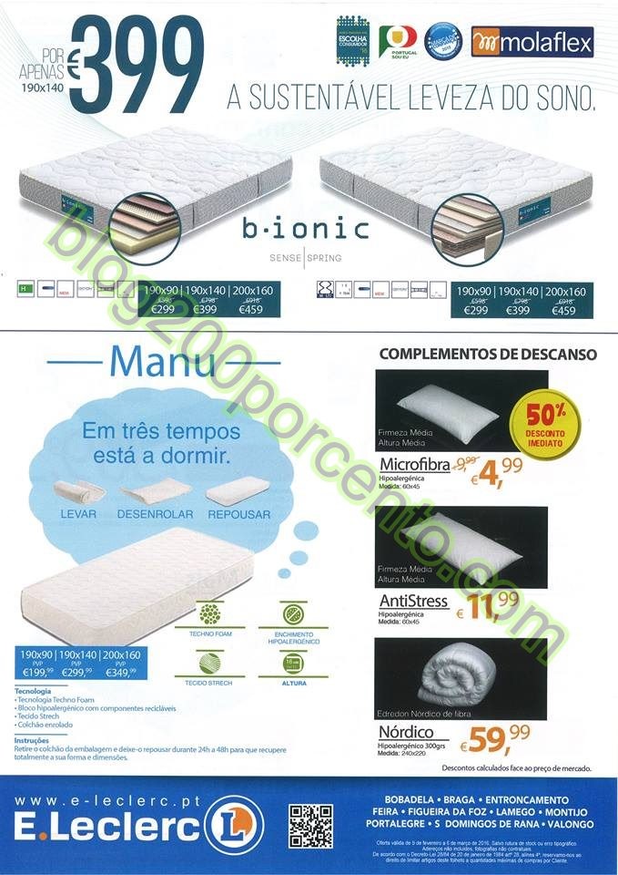 Novo Folheto Extra E-LECLERC promoções até 6 ma