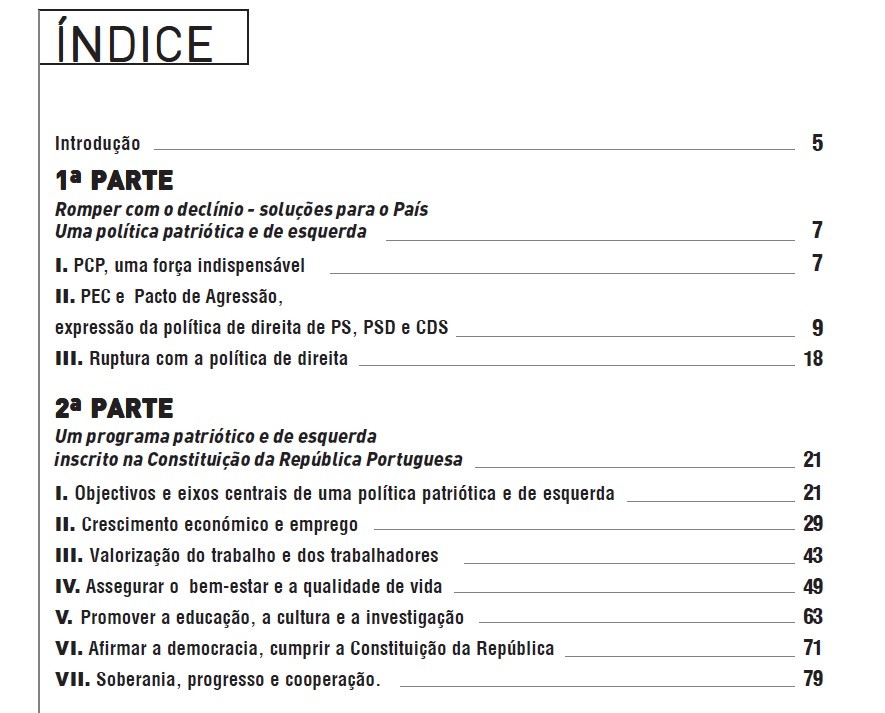 Programa Eleitoral_índice 2015