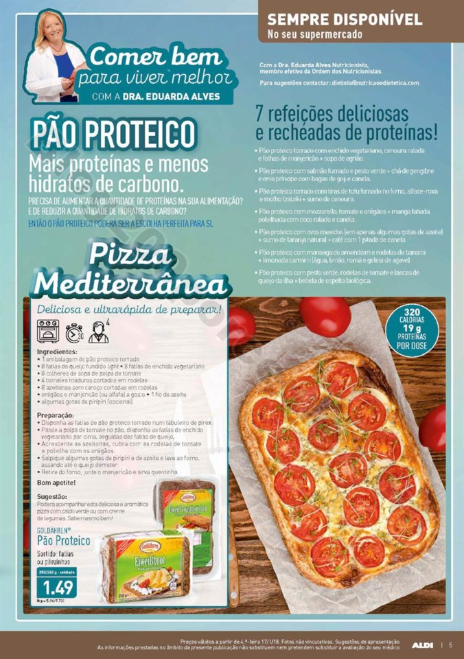 Antevisão Folheto ALDI Promoções a partir de 17