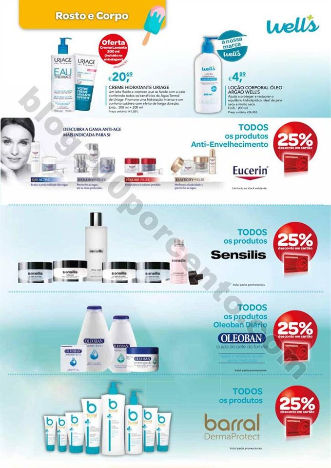 Antevisão Folheto WELLS Promoções de 25 julho a