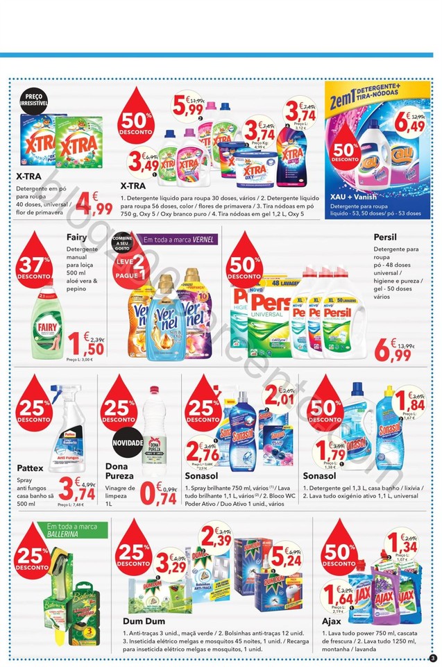Novo Folheto CLAREL Promoções de 1 a 14 setembro