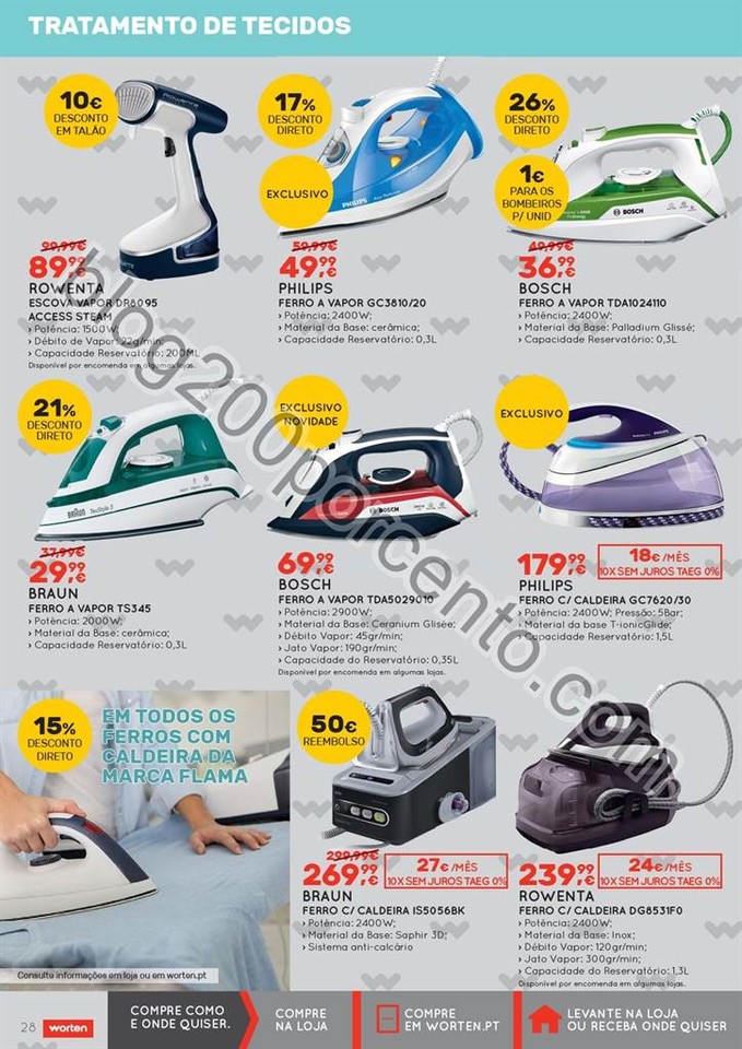 Novo Folheto WORTEN Lar promoções de 7 julho a 3