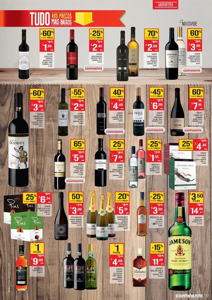Antevisão Folheto CONTINENTE Promoções de 22 a 
