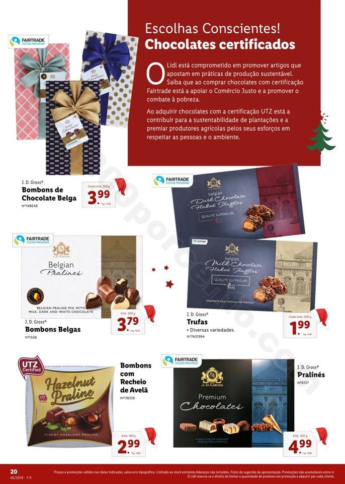 Folheto LIDL Presentes de Natal 11  novembro p20.j