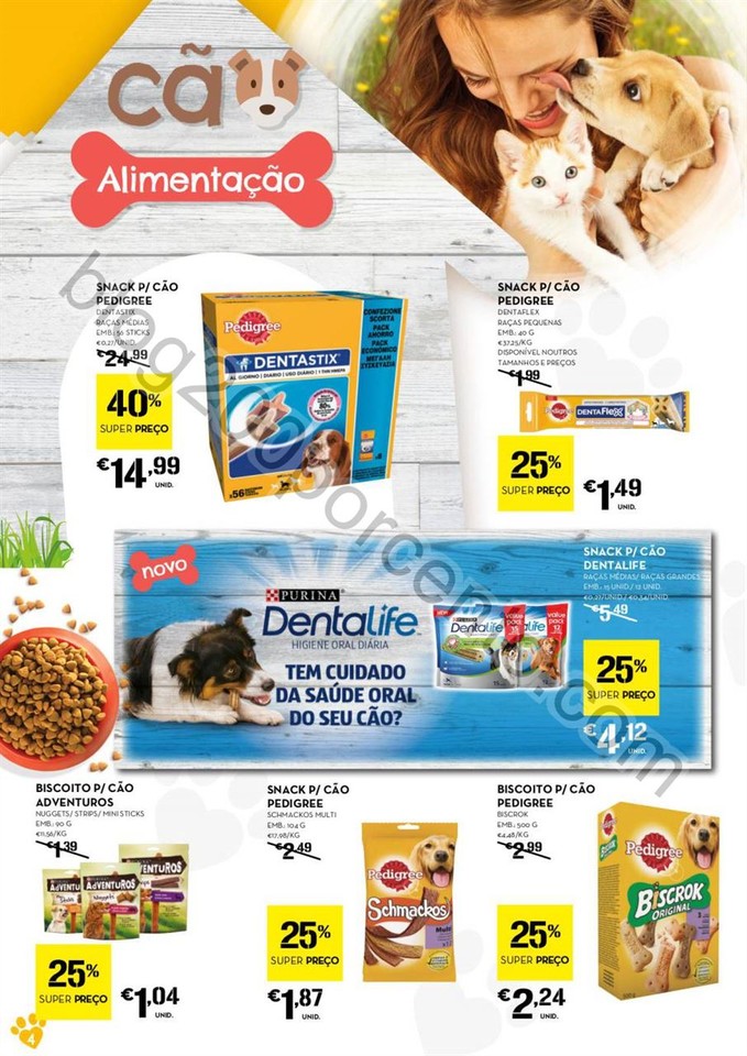Antevisão Folheto CONTINENTE Feira animal de 20 s