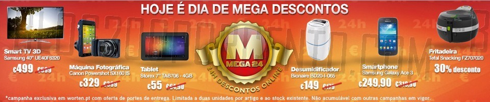 Mega24 | WORTEN | dia 7 janeiro
