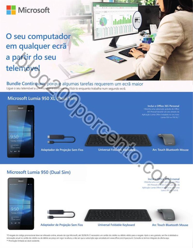 Antevisão Folheto WORTEN Mobile promoções de 7 