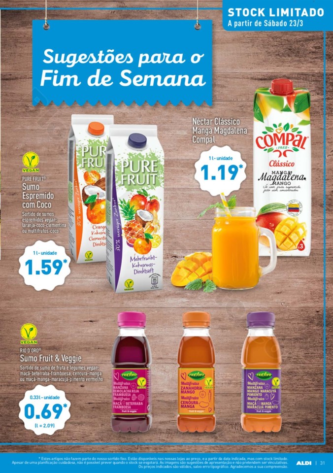 Antevisão Folheto ALDI Promoções a partir de 20