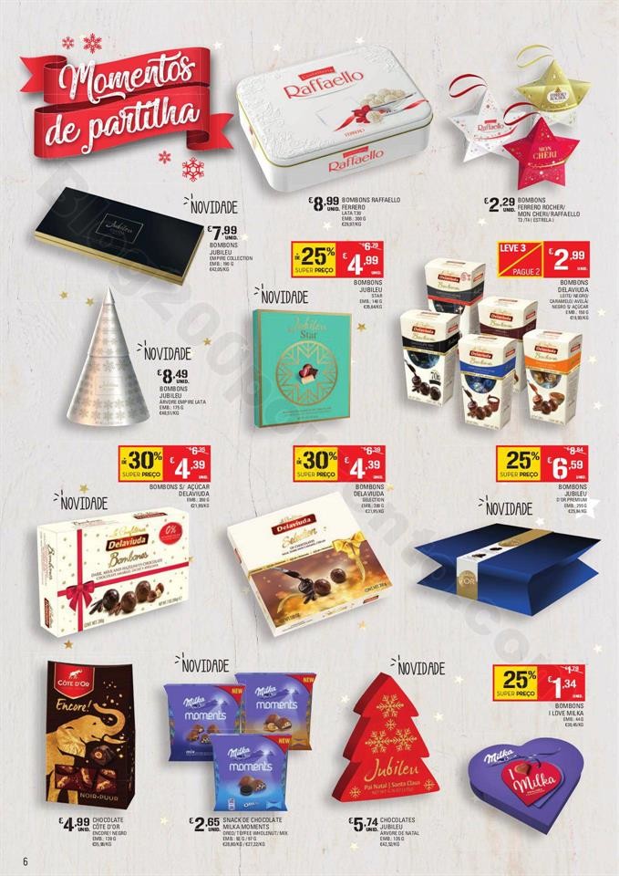 Continente Folheto Feliz Natal 19 novembro a 24 de