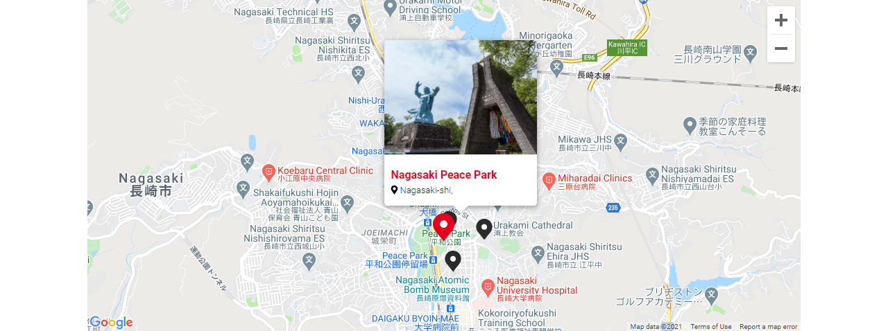 International Peace Park, Nagasaki