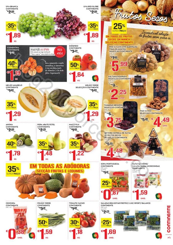 Antevisão Folheto CONTINENTE Promoções de 29 no