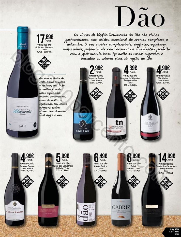 Antevisão Folheto INTERMARCHÉ Vinhos promoções