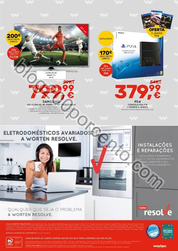 Antevisão Folheto WORTEN Promoções de 23 junho 