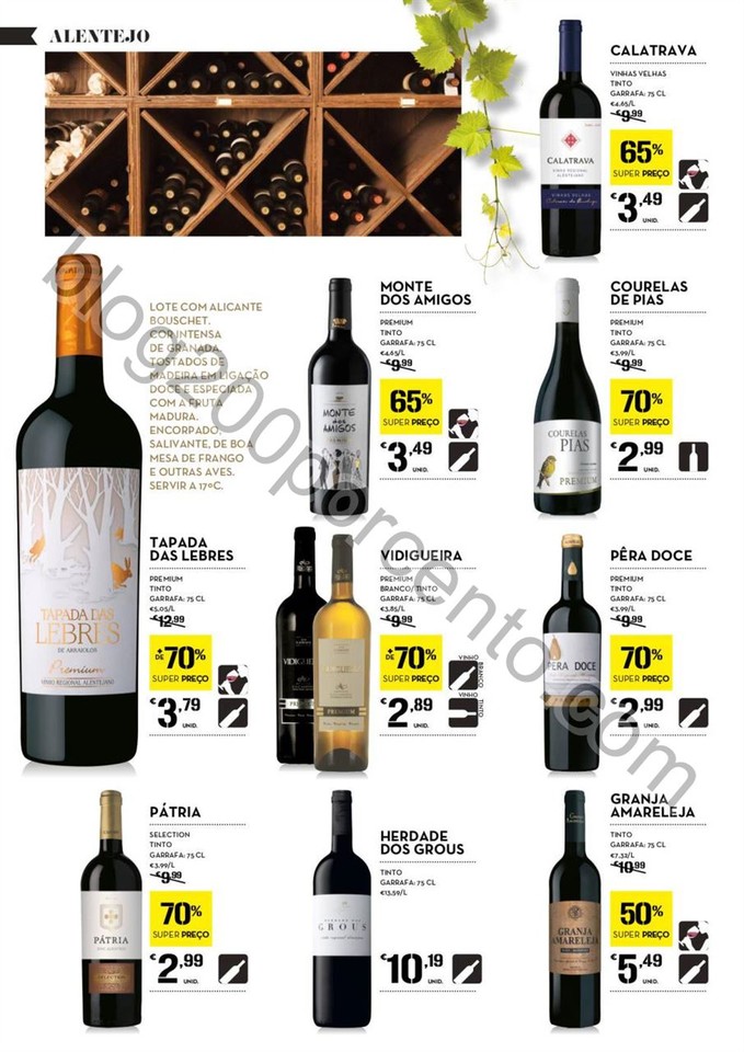 Antevisão Folheto CONTINENTE Vinhos promoções d