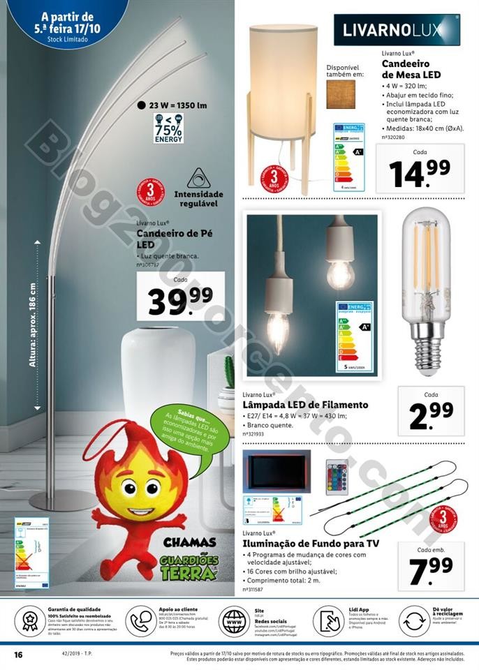 Antevisão Folheto LIDL Bazar Promoções de 14 e 