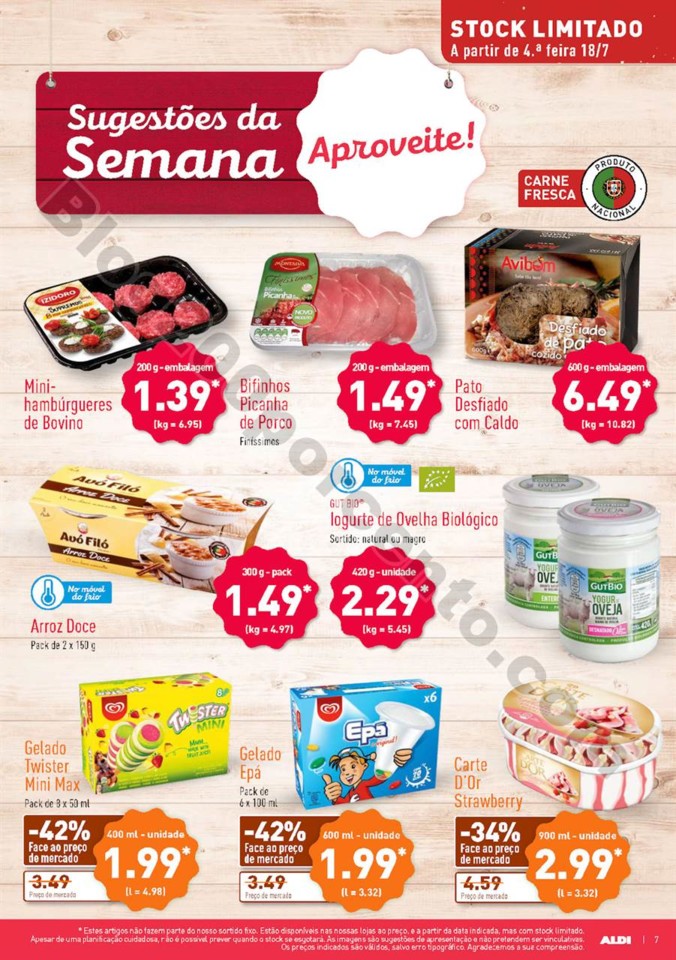 Antevisão Folheto ALDI Promoções a partir de 18
