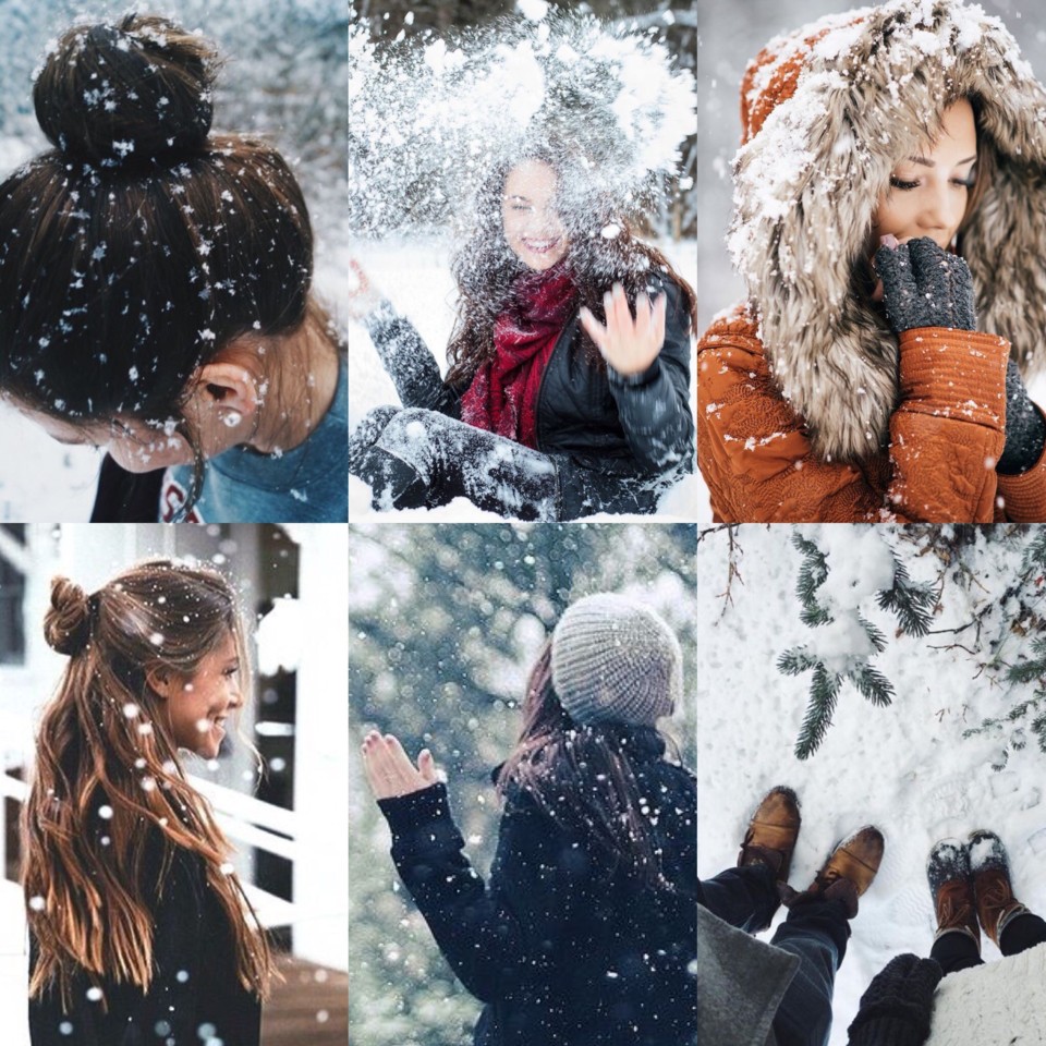 6 ideias para fotografar ou ser fotografada na neve