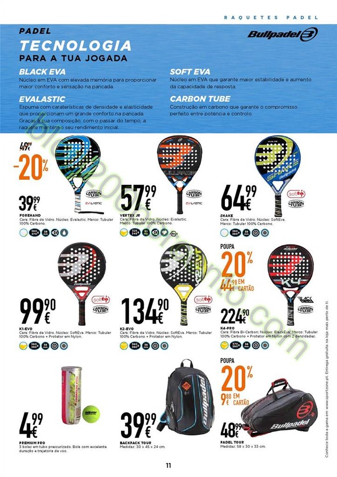 Novo Folheto SPORT ZONE promoções de 18 abril a 