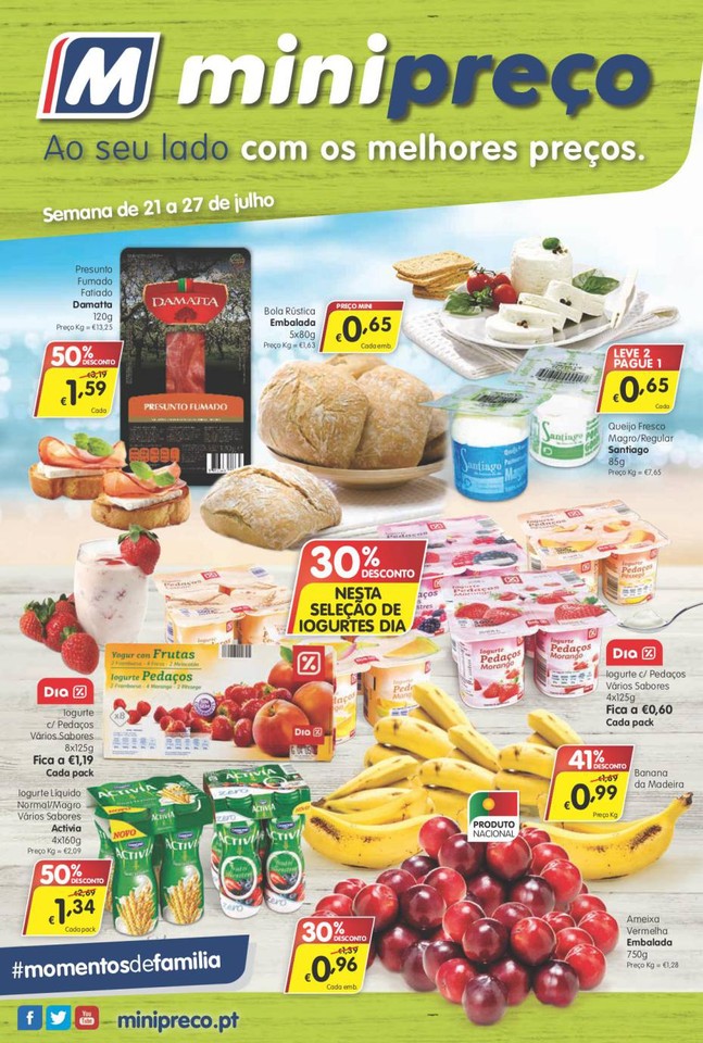 Antevisão Folheto MINIPREÇO Promoções de 21 a 
