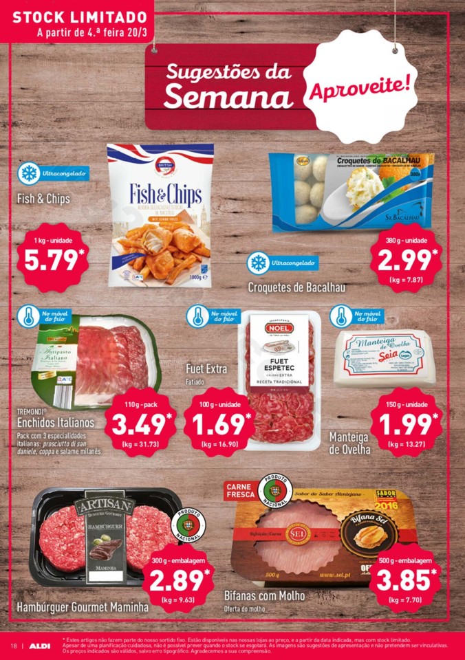Antevisão Folheto ALDI Promoções a partir de 20