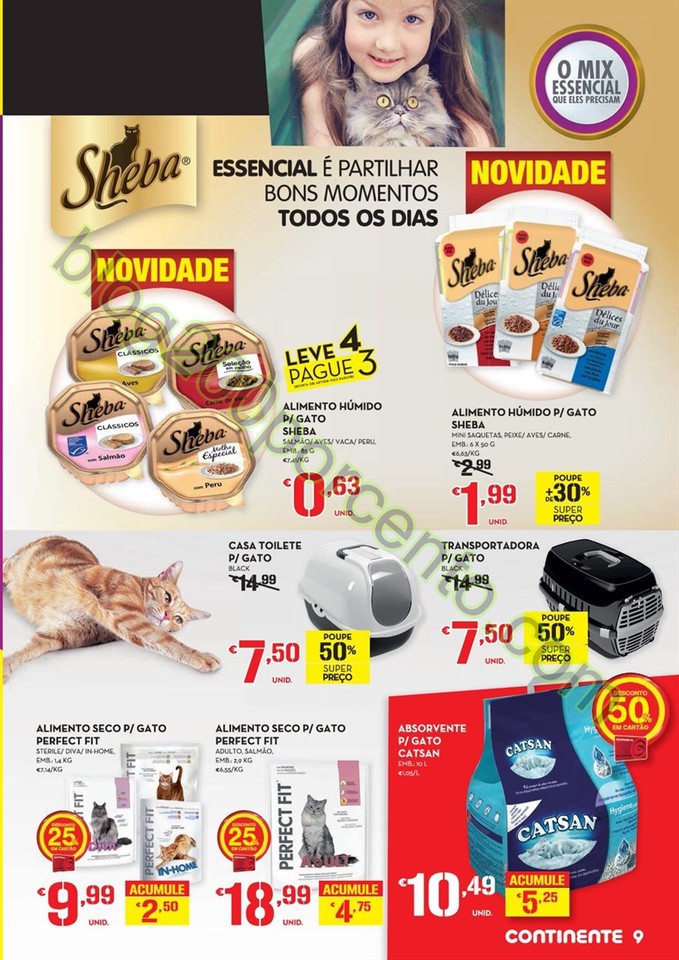 Antevisão folheto CONTINENTE Feira animal de 10 a