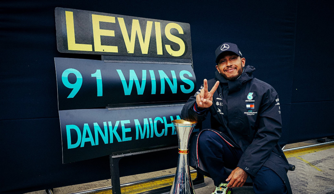 Hamilton não esqueceu Schumacher