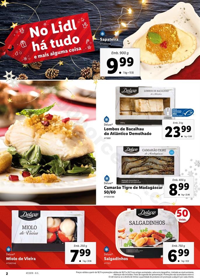 Antevisão Folheto LIDL Promoções de 18 a 24 nov