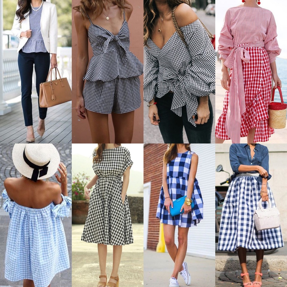 TREND | vichy ou gingham ou toalha de piquenique