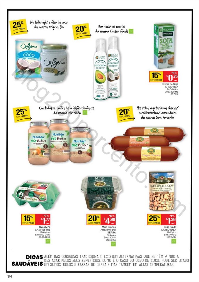 Antevisão Folheto CONTINENTE Alimentação Saudá