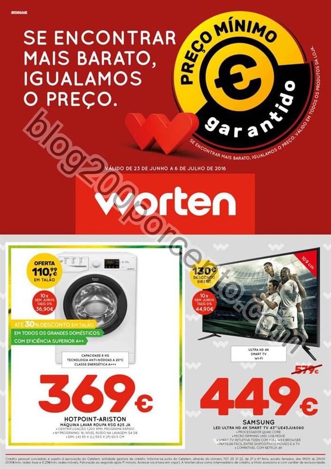Antevisão Folheto WORTEN Promoções de 23 junho 