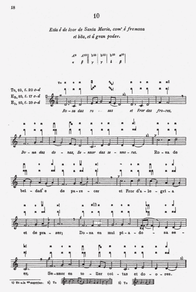 Cantiga 10 - Cantigas de Santa Maria