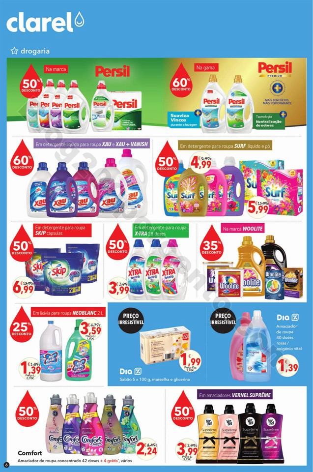 Antevisão Folheto CLAREL Promoções de 23 maio a