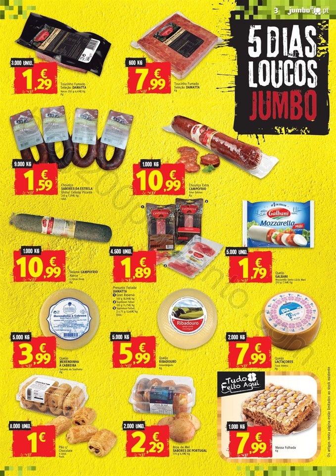 Antevisão Folheto JUMBO 5 dias loucos promoções